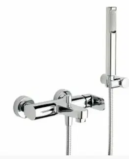 Kúpeľňové batérie Vanová baterie Paffoni Pavia se sprchovým setem 150 mm chrom CA023 CA023