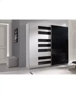 Šatníkové skrine Skriňa Twister 4 225 cm