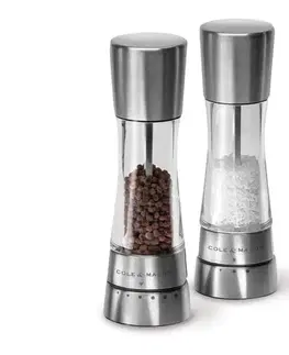 Mlynčeky Cole&Mason - Sada mlynčekov na soľ a korenie DERWENT 2 ks 19 cm lesklý chróm H59408G