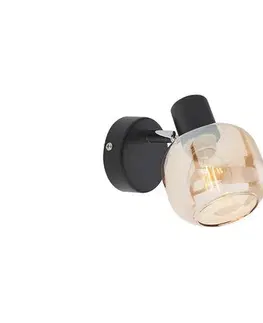 Svietidlá Redo 04-483 - Nástenné bodové svietidlo AMBER 1xE14/28W/230V 04-483