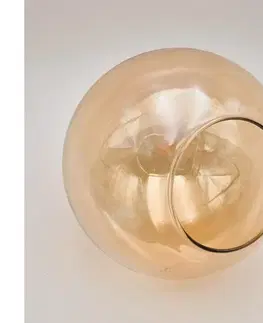 Lampy  Náhradné sklo k lustru MALENA, MALIVA E14 dymovo-béžové klosz 220