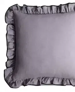 Dekoračné obliečky Kelly obliečka na vankúš 45x45 oceľ 410618