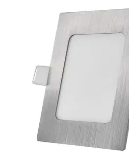 Svietidlá  LED podhľadové svietidlo NEXXO LED/7W/230V 3000/3500/4000K strieborné 12x12 cm ZD2223