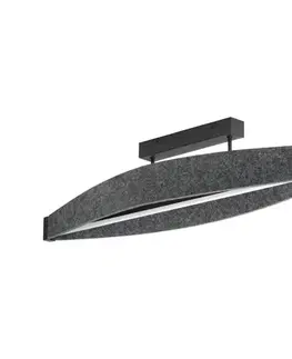 Svietidlá Osram - LED Prisadený luster DECOR FLAT LED/23W/230V sivý 4058075847484