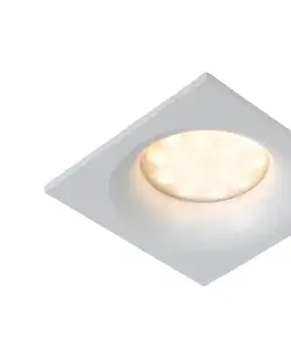Svietidlá Lucide 09924/01/31-Kúpeľňové podhľadové svietidlo ZIVA 1xGU10/50W/230V IP44 biela 09924/01/31