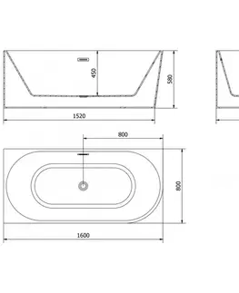 Vane Mexen Mia 160 x 80 cm 52691608000L-20