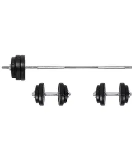 Činky Nakladací činkový set inSPORTline BS08 5-50kg