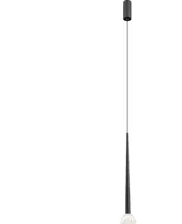 Svietidlá Zuma Line P0603-01A-P7B1 - LED luster na lanku BOSTON LED/5W/230V čierny P0603-01A-P7B1