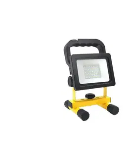 Svietidlá  LED Prenosný reflektor TIGRA LED/20W/3,7V 4000K IP54 4400 mAh čierna/žltá 004484
