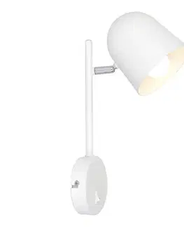 Svietidlá Rabalux 5243 - Nástenné svietidlo EGON 1xE14/40W/230V biela 5243