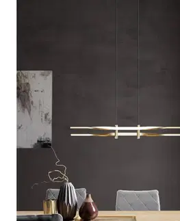 Svietidlá Eglo 901226 - LED luster na lankách COLMEAL LED/21W/230V zlatý 901226
