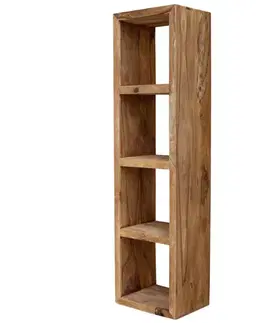 Knižnice Knižnica Tara 50x175x50 indický masív palisander
