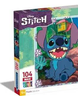 Od 100 dielikov Puzzle Stitch Disney 104 maxi Clementoni
