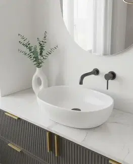 Kúpeľňové batérie REA - Podomietková umývadlová batéria LUNGO Long Titan + BOX REA-B6390