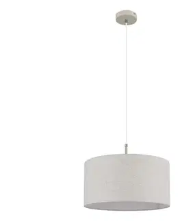 Svietidlá Globo 15968H - Závesné svietidlo na lankách DELEON 1xE27/60W/230V 15968H