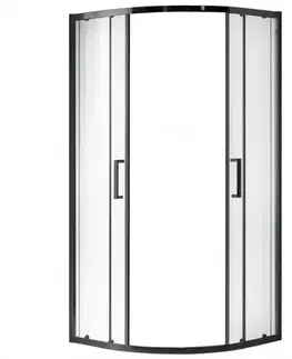 Sprchové kúty 90x90 Sprchový kút Aura 90x90x190 black