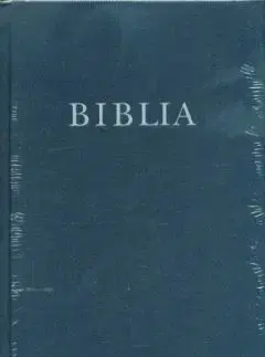 Biblie, biblistika Biblia Biblia (RÚF 2014) középméretű, kék vászonkötésben