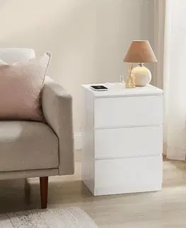 Nočné a toaletné stolíky Nočný stolík ANT-E1161 Autronic