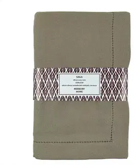 Bytový textil Obrus SAGA béžová 160x220 easy care