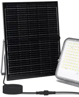 LED osvetlenie  B.V.  - LED stmievateľný solárny reflektor LED/200W/3,4V IP66 + DO B1020133L