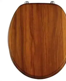 WC dosky WC Doska Dub tmavý