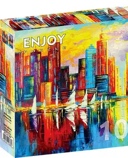 1000 dielikov Enjoy Puzzle Večer v New Yorku 1000 Enjoy