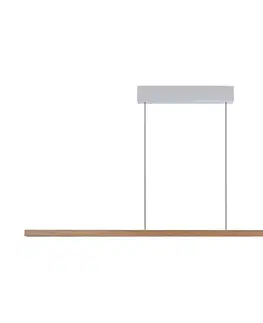 Svietidlá  NEO 07310L-LED stmievateľný luster na lanku so senzorom MADEIRA 37W/230V 157 cm jaseň 07310L