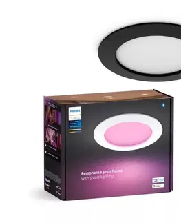 Svietidlá Philips - LED RGBW Stmievateľné kúpeľňové svietidlo Hue SLIM LED/12W/230V IP44 8720169264274