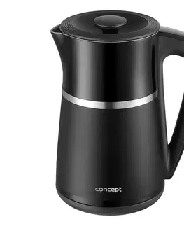 Predlžovacie káble Concept RK3100 - Rýchlovarná kanvica s termoreguláciou 1,7 l 2200W/230V čierna rk3100