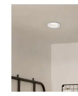 Svietidlá Eglo 901167 - LED Stmievateľné podhľadové svietidlo ARENALS LED/4,9W/230V biela 901167