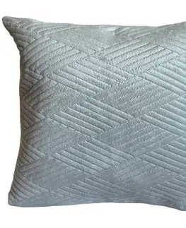 Dekoračné obliečky Obliečka na vankúš Rosa RQ-183 40x40 cm svetlosivá