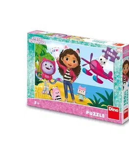 XL dieliky Dino Toys GÁBI CESTOVATELKA 100 XL Puzzle