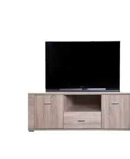 TV stolíky KONDELA Grand 13 tv stolík dub sonoma