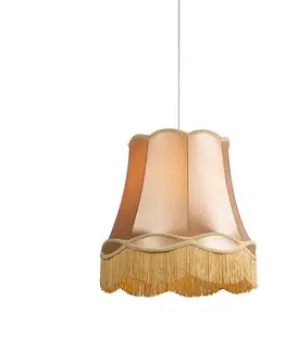 Závesné svietidlá Retro závesné svietidlo zlaté 45 cm - Granny