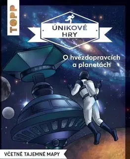 Krížovky, hádanky, hlavolamy Únikové hry: O hvězdopravcích a planetách - Sebestian Frenzel,Beate von Lühmann,Kristina Gehrmann