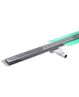 Sprchové kúty Odtokový Žľab Steel 800