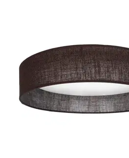 Svietidlá BRILAGI - LED stmievateľné svietidlo VELVET SM. 36W/230V 3000-6000K priemer 55 cm hnedá WT + DO 8590828056218