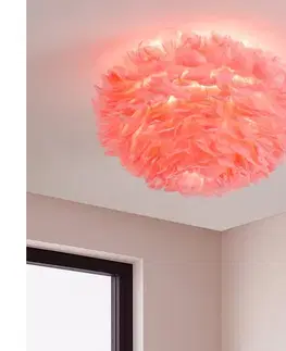 Svietidlá BRILAGI - Stropné svietidlo FEATHER 3xE27/40W/230V pr. 50 cm ružové BRI943