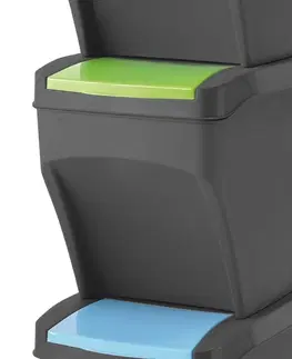 Odpadkové koše Kôš na triedený odpad Recykle BIN 3x 25 l