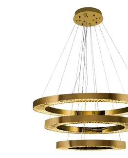 Svietidlá  LED luster na lanku JESI LED/99W/230V 3000K pr. 100 cm bronzový 701CHD1386