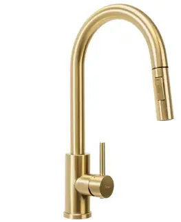 Kuchynské drezy REA REA - Oceľový drez Paul BRUSH GOLD ZLE-06010