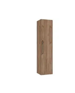 Vysoké kúpeľňové skrinky Vysoká skrinka DAMI 32 DUB TABACO