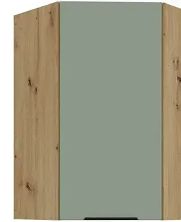 Kuchynské skrinky visiace Kuchynská skrinka Aria-SA/AR anti fingerprint 60X60 GN-90 1F (45°)