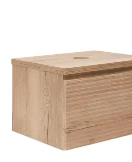 Kúpeľňový nábytok Kúpeľňová skrinka pod umývadlo Naturel Savona 78x43x44, 8 cm dub halifax mat SAVONA80DHD SAVONA80DHD