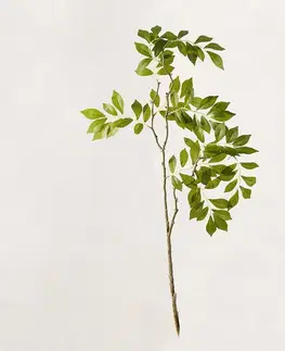 Vianočné dekorácie Dekoratívna vetvička Green Leaf 80 cm