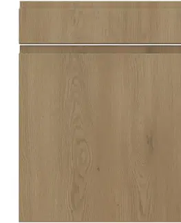 Dvierka a čelá zásuviek pre kuchynske skrinky Kuchynská predná časť D60s1 L T8 K282 Dub Cremona Grii