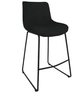 Barové stoličky Barová stolička  2-184a Black Velvet