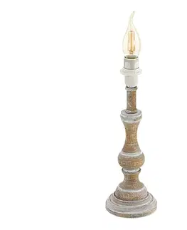 Lampy Eglo 33054 - Lampová noha 1xE14/40W/230V hnedá/patina 33054