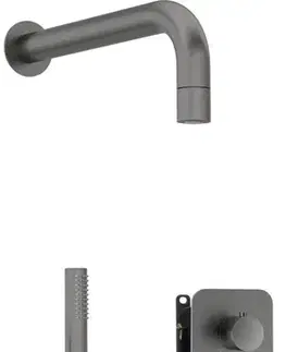 Kúpeľňové batérie DEANTE DEANTE - Therm - Sprchový set pod omietku, s termostatickou BOX BXYZDQSM
