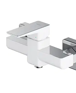 Kúpeľňové batérie OMNIRES - PARMA sprchová batéria chróm / biela /CRB/ PM7440CRB
